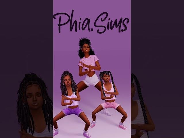 Sims 4 | Twin Bop TikTok Dance by PhiaSims #phiasims #thesims4 #family #twins #tiktokdance #dance