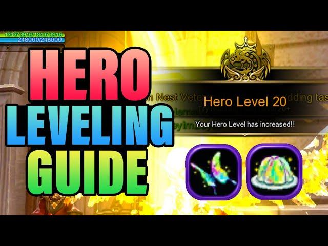 [UPDATED] Hero Leveling Guide | Hero Level 1 to 20, 25 & 35 | Dragon Nest SEA