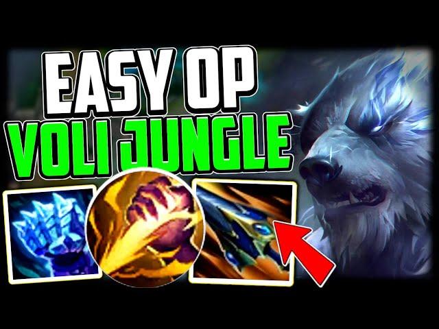 VOLIBEAR JUNGLE IS BACK...And it's EASY (Best Build/Runes) How to Play Volibear Jungle & Carry S14