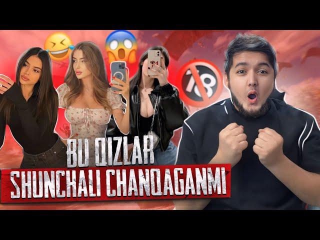 3 TA QIZ MENI ZO'RLAMOQCHI  CHANQAGAN QIZLAR QISSASI  #pubgmobile #prank