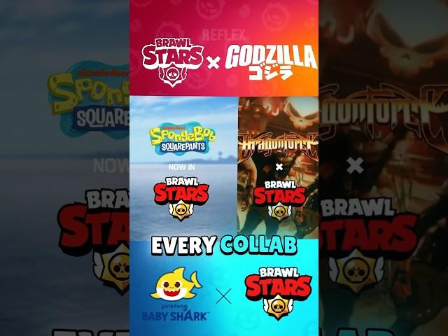 Ranking Every Brawl Stars Collab #brawlstars #shorts