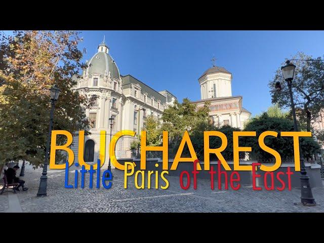 Quaint Bucharest: Little Paris with a shadow of Ceausescu (live footage of the 1989 revolution)