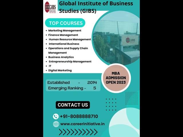 GIBS Business School, Bangalore || gibs bangalore || top mba college in bangalore