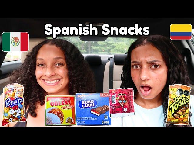 Trying Spanish Snacks For The First Time!