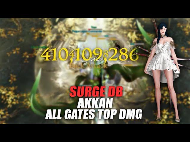 1582 Surge DEATHBLADE Akkan All Gates Top Damage (%33-27) | Lost Ark: PvE 로스트아크