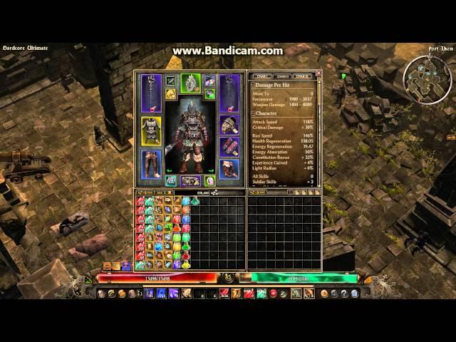 Grim Dawn Blademaster - Phantasmal Force - Itemization