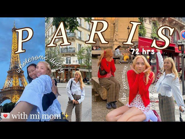 PARIS IN 72 HOURS️ a mother daughter adventure, wholesome, river cruise, palace of versailles