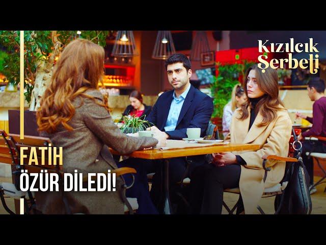 Fatih, Kıvılcım'dan özür diliyor! | Kızılcık Şerbeti 8. Bölüm