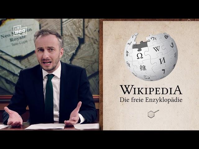 Die Telelupe: Wikipedia | Neo Magazin Royale mit Jan Böhmermann - ZDFneo