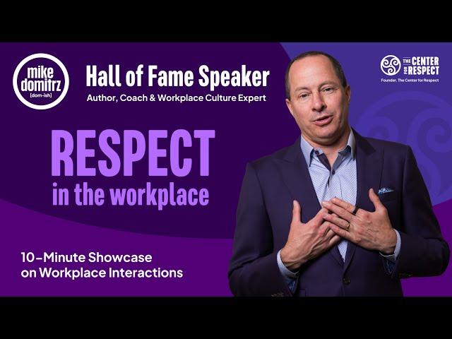 Workplace Culture and Relationships in Corporations by Mike Domitrz