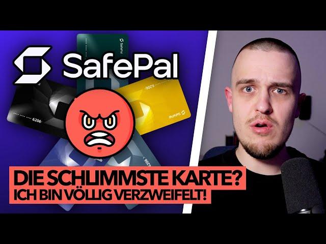 FINGER WEG von der SafePal VISA-KARTE!!!