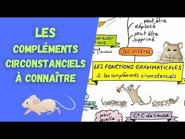 COMPLÉMENTS et PROPOSITIONS SUBORDONNÉES CIRCONSTANCIELLES