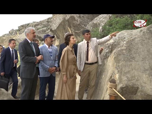 UNESCO Director General visits Gobustan National Historical Artistic Reserve