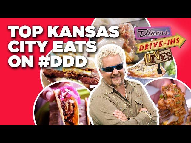 Top Kansas City Eats on #DDD with Guy Fieri | Diners, Drive-Ins, and Dives |. Food Network