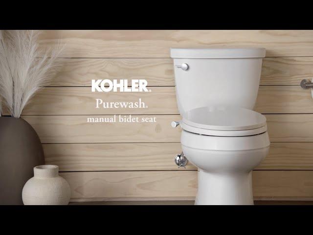 KOHLER Purewash™ Manual Bidet Seat