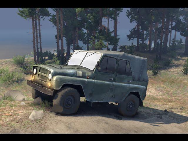 SPINTIRES Uaz 469 [A-469]