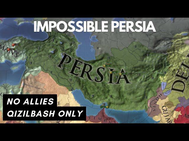 EU4 Impossible Persia Challenge - No Allies, Qizilbash Only