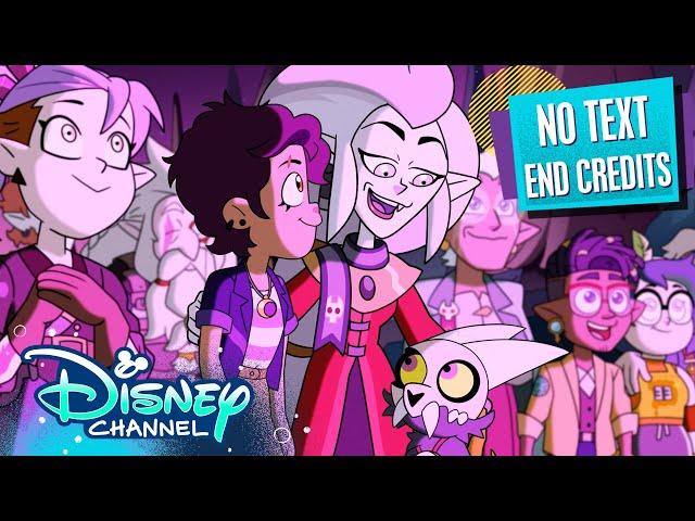 The Owl House Season 3 Series Finale End Credits | No Text Version | @disneychannel