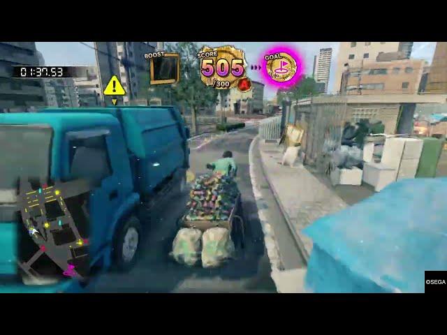 YAKUZA : LIKE A DRAGON HOMELESS MINIGAME