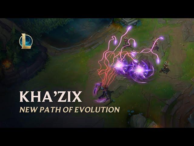 Kha'Zix, but he Actually EVOLVE.  Doom Bot Kha'Zix