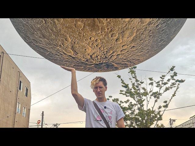 The Giant Moon in Tokyo