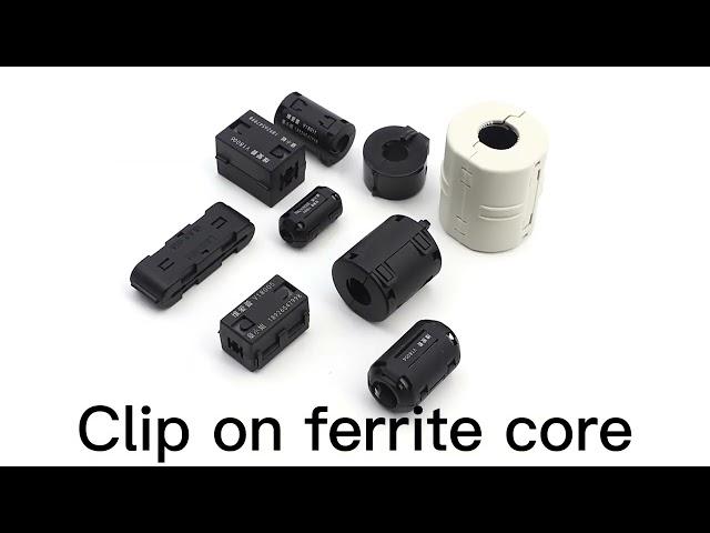 Nizn Flat Clip On Ferrite Core For Loudspeaker Cable F9 3mm