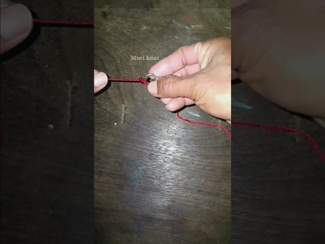 palomar knot with right and left rope #knot #video #shorts