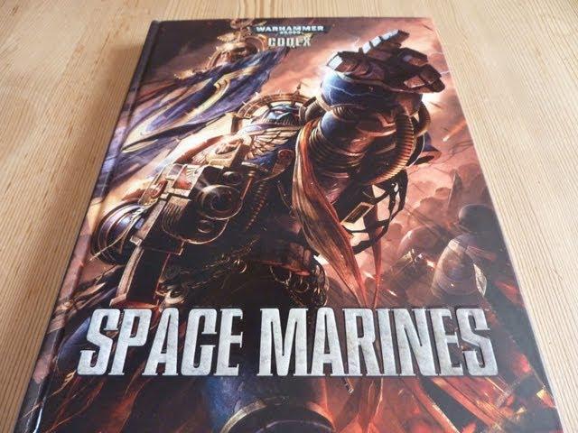 New Space Marine Codex unboxing and review (WH40K)