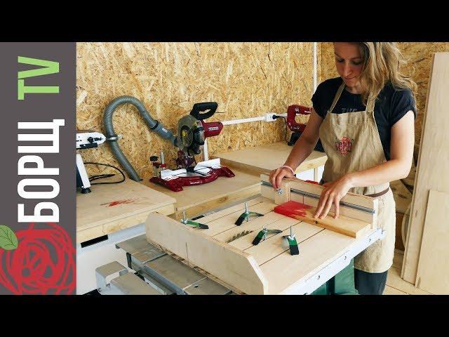 Easy Cross Cut Sled for table saw DIY