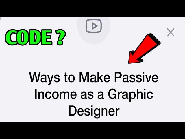 WAYS TO MAKE PASSIVE INCOME AS A GRAPHIC DESIGNER CODE |TIME FARM WATCH YOUTUBE VIDEOS CODE TODAY