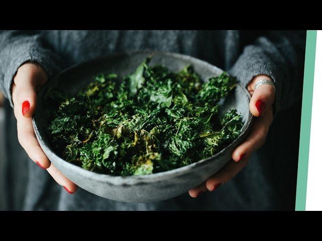 Grünkohl Chips | Kale Chips | Living The Healthy Choice