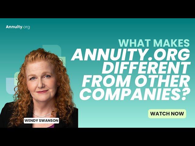 What makes Annuity.org different from other companies?