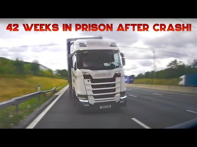 UNBELIEVABLE UK LORRY DRIVERS | Lorry Driver Jailed For A Crash, Car Carrier Crash, Extreme Fail!#43