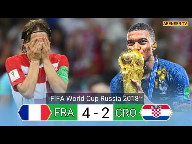 HIGHLIGHTS - FRANCE ( 4-2 ) CROATIA FIFA WORLD CUP FINAL 2018 | 4k