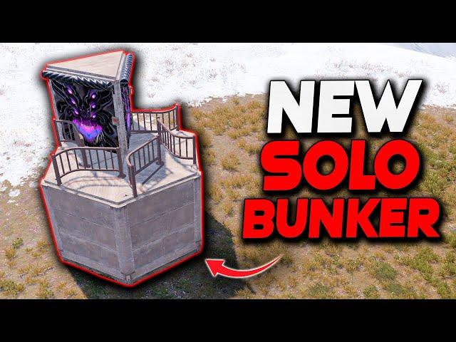 NEW SOLO BUNKER Base In Rust 2024 | Rust Building Tutorial