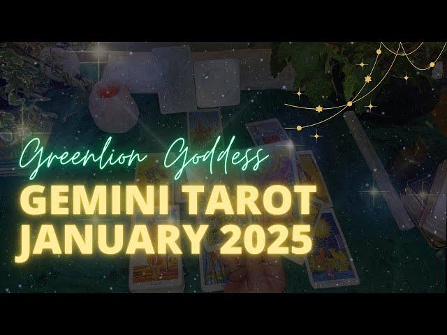 GEMINI TAROT "A TRANSFORMATIONAL START TO THE YEAR!!!" JANUARY 2025