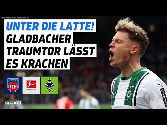 1. FC Heidenheim - Borussia Mönchengladbach | Bundesliga Tore und Highlights 24. Spieltag