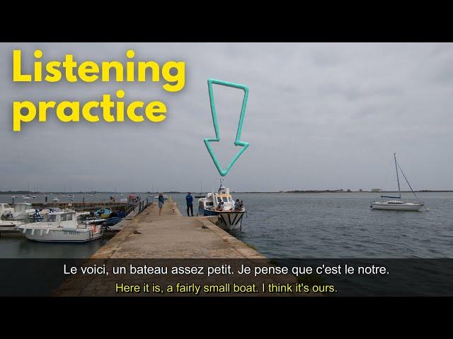 French Listening Practice With Subtitles Slow french Vlog