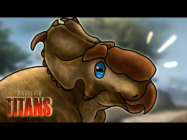 Hydrated Pachyrhino Time! - Pachyrhinosaurus Mod Gameplay | Path Of Titans