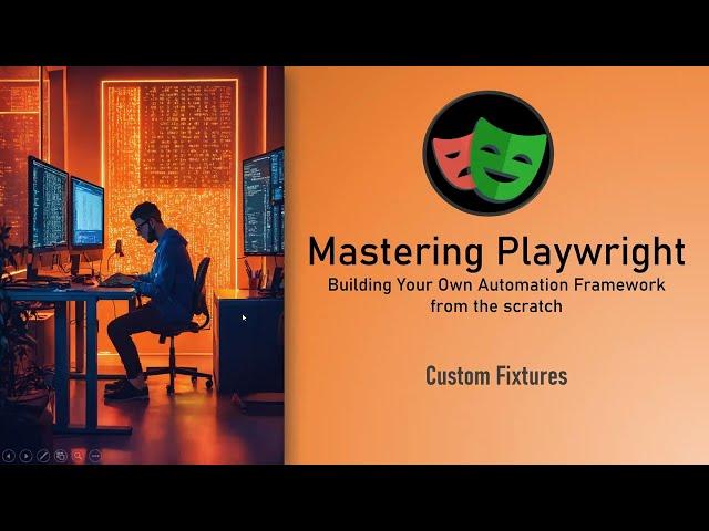 Mastering Playwright | Custom Fixtures | QA Automation Alchemist