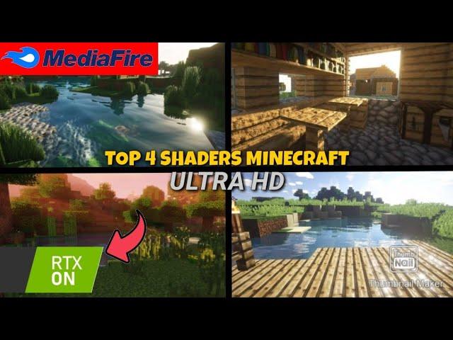 GILAAA!!! (RTX MCPE) 4 Shader Ultra Realistic cocok untuk ram 1GB-4GB dan 1.16+ | +BONUS