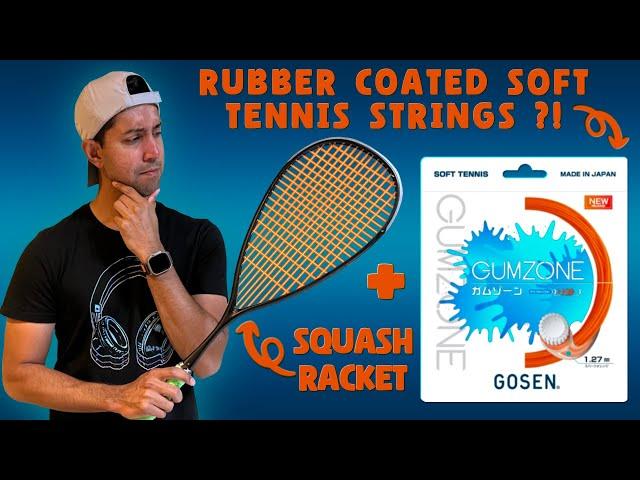 Using string from one racket sport in another - Gosen Gumzone String Review