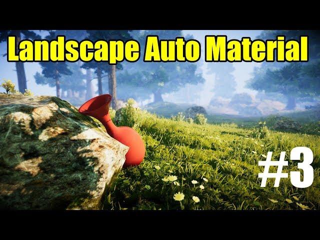 3. Landscape Auto Material Tutorials Unity 2017