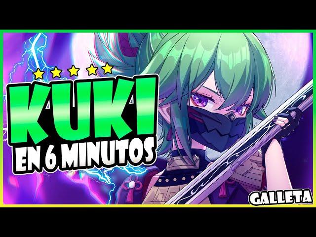 KUKI SHINOBU BUILD GOD EN 6 MINUTOS!  - Guía Kuki Shinobu - Genshin Impact