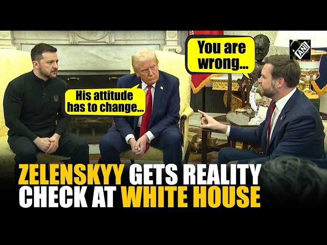 “You are wrong…”, Trump, Vance give reality check to Ukraine Prez Zelenskyy on camera in Washington