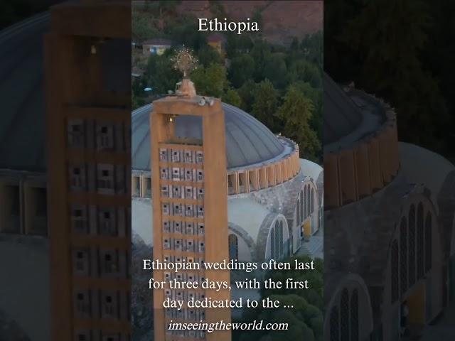 Experience the Beauty and Tradition of an Ethiopian Wedding Ceremony #imseeingtheworld.com