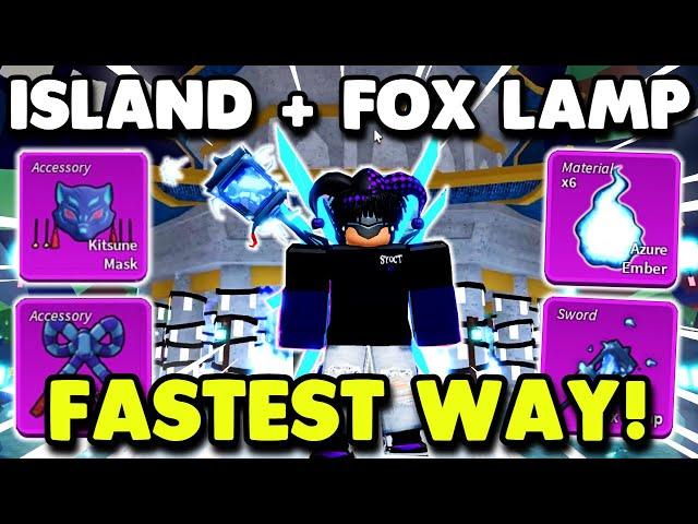 FASTEST WAY To Get FOX LAMP + ALL NEW ITEMS + NEW ISLAND In BLOX FRUITS!