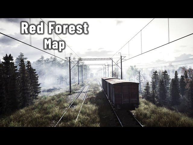 Chernobylite - Red Forest map