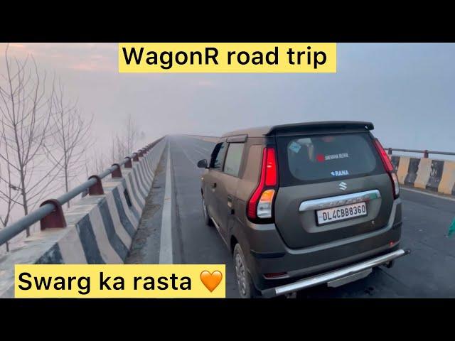 Maruti Suzuki WagonR CNG road trip Rampur to New Delhi #marutisuzuki #wagonr #cng a#automobile