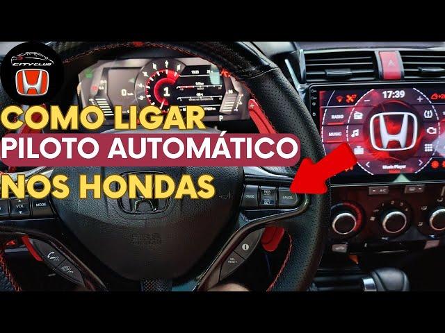 COMO USAR O PILOTO AUTOMÁTICO E BORBOLETAS DO HONDA